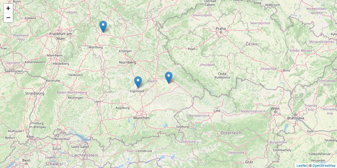 Karte von Google Maps